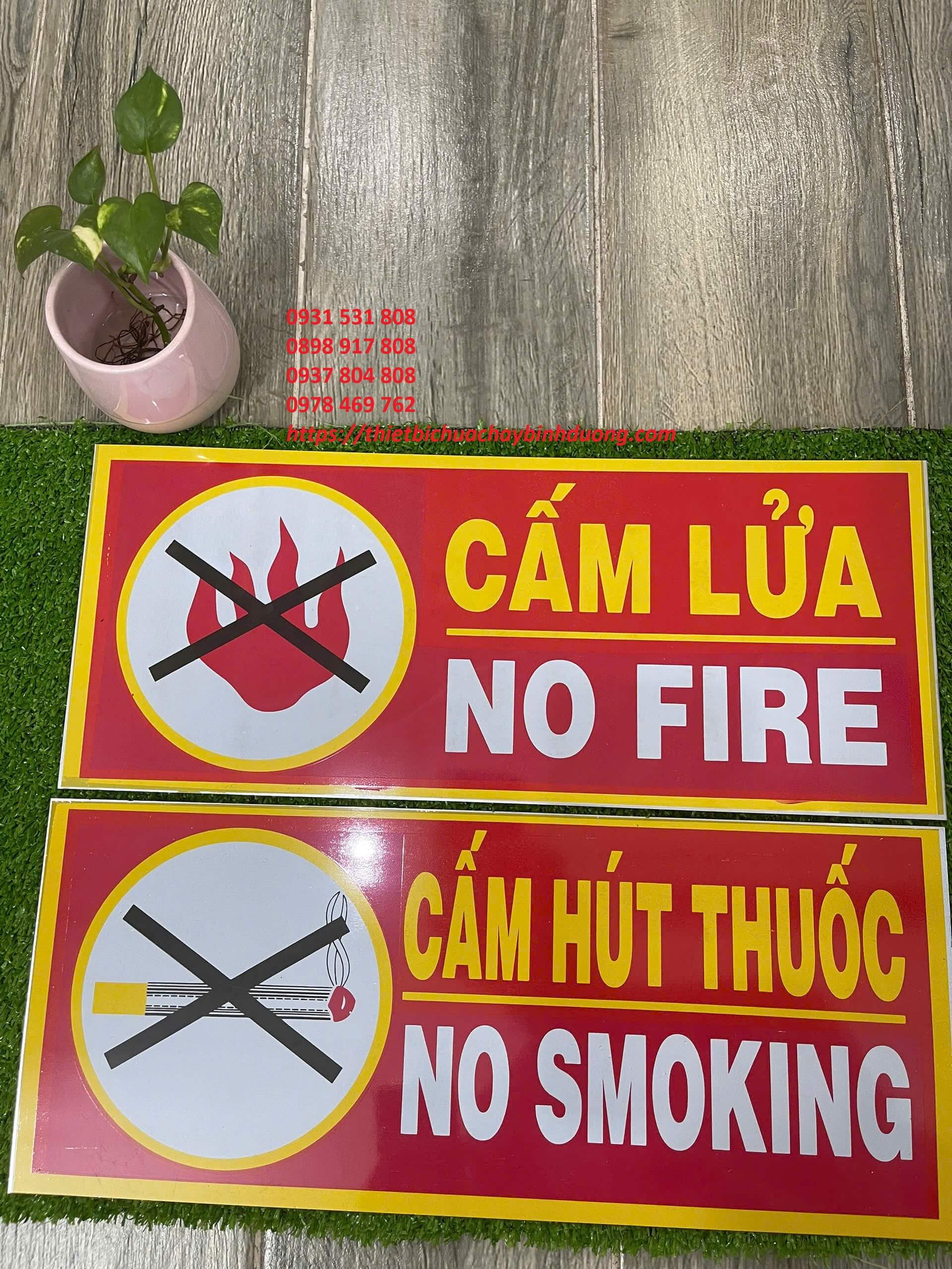 Cấm lửa cấm thuốc
