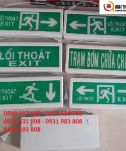 Phân phối đèn exit thoát hiểm có kiểm định tại Bình Dương